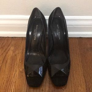 Karen Millen | Black Suede Pumps